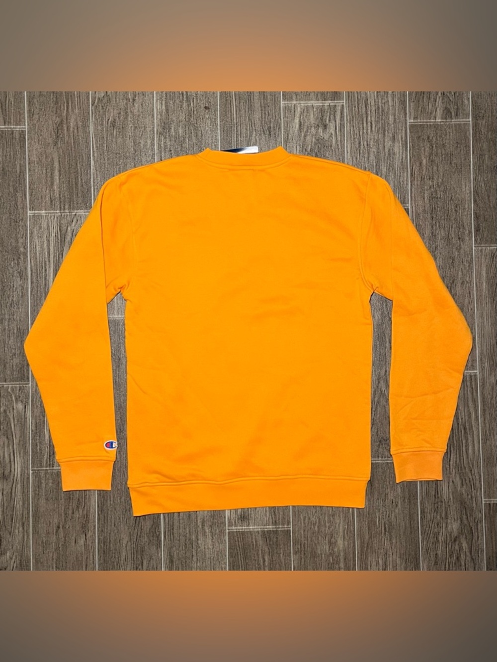 Champion Tennessee Volunteers Crewneck Sweatshirt Orange Men’s Small Long Sleeve - Picture 4 of 6